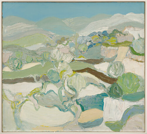 Campagne de Grasse by Roger Muhl, Painting for Sale on Singulart