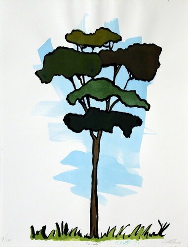 A Forest by Dave Muller, Work on Paper for Sale on Singulart