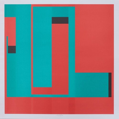 Negative - Positive van Bruno Munari, Afdruk te koop op Singulart