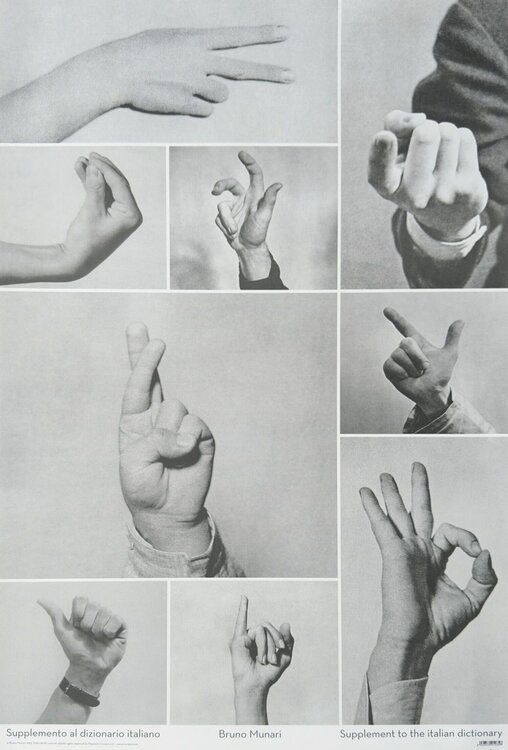 Supplemento al dizionario italiano Bruno Munari