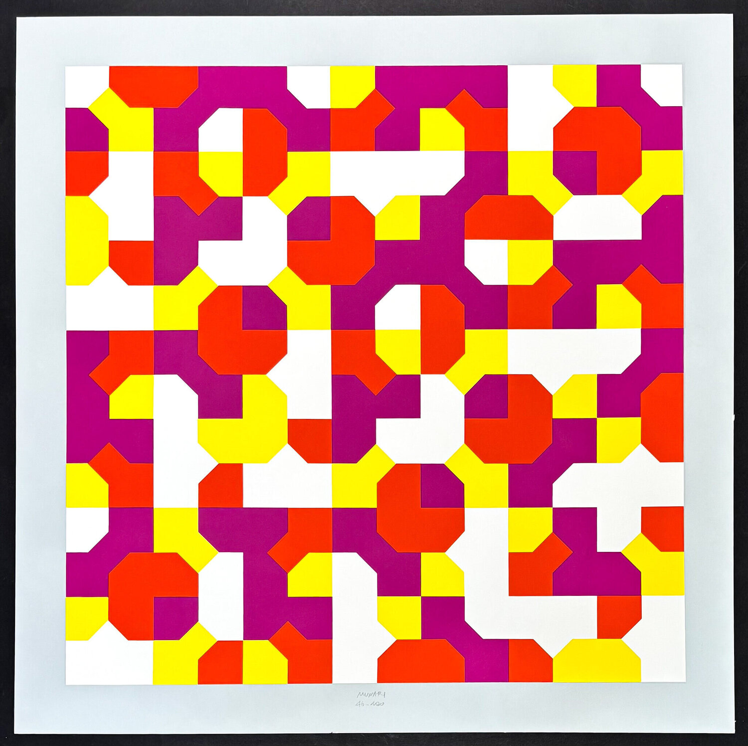 Peano Curves Bruno Munari Druck zu verkaufen