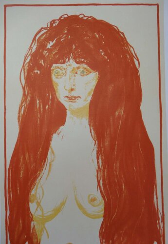 Femme rousse by Edvard Munch, Print for Sale on Singulart