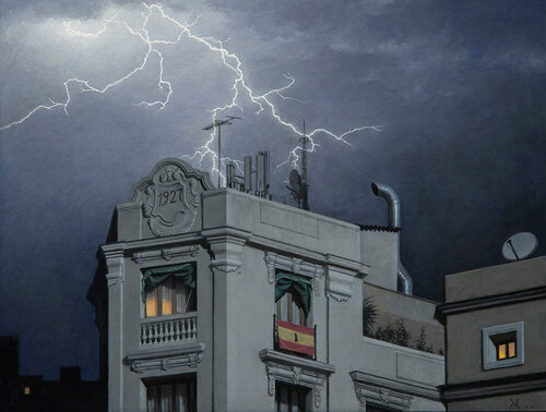 Storm April van Guillermo Muñoz Vera, Schilderij te koop op Singulart