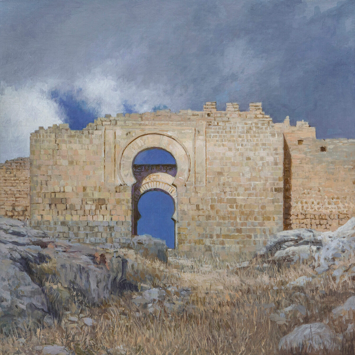 Southern Gate, Gormaz Guillermo Muñoz Vera Originalgemälde zu verkaufen