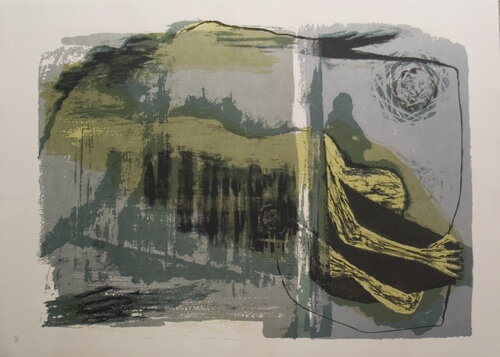 Epilogue - 1968 Lithograph 22" x 16" de Benton Murdoch Spruance, Impresión a la venta en Singulart