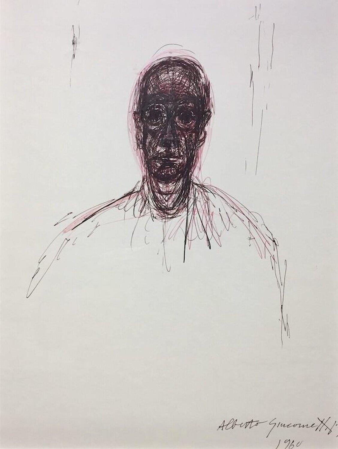 Portrait of Diego - Original John Myatt Werk auf Papier zu verkaufen