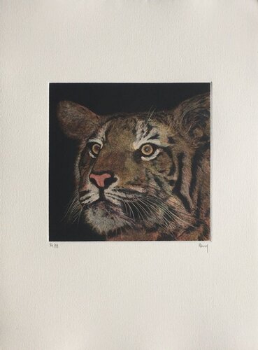Tigre by Henry Mzili Mujunga, Print for Sale on Singulart