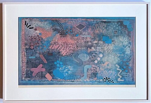 Abstract Expressionist monotype von Robert Natkin, Werk auf Papier kaufen auf Singulart