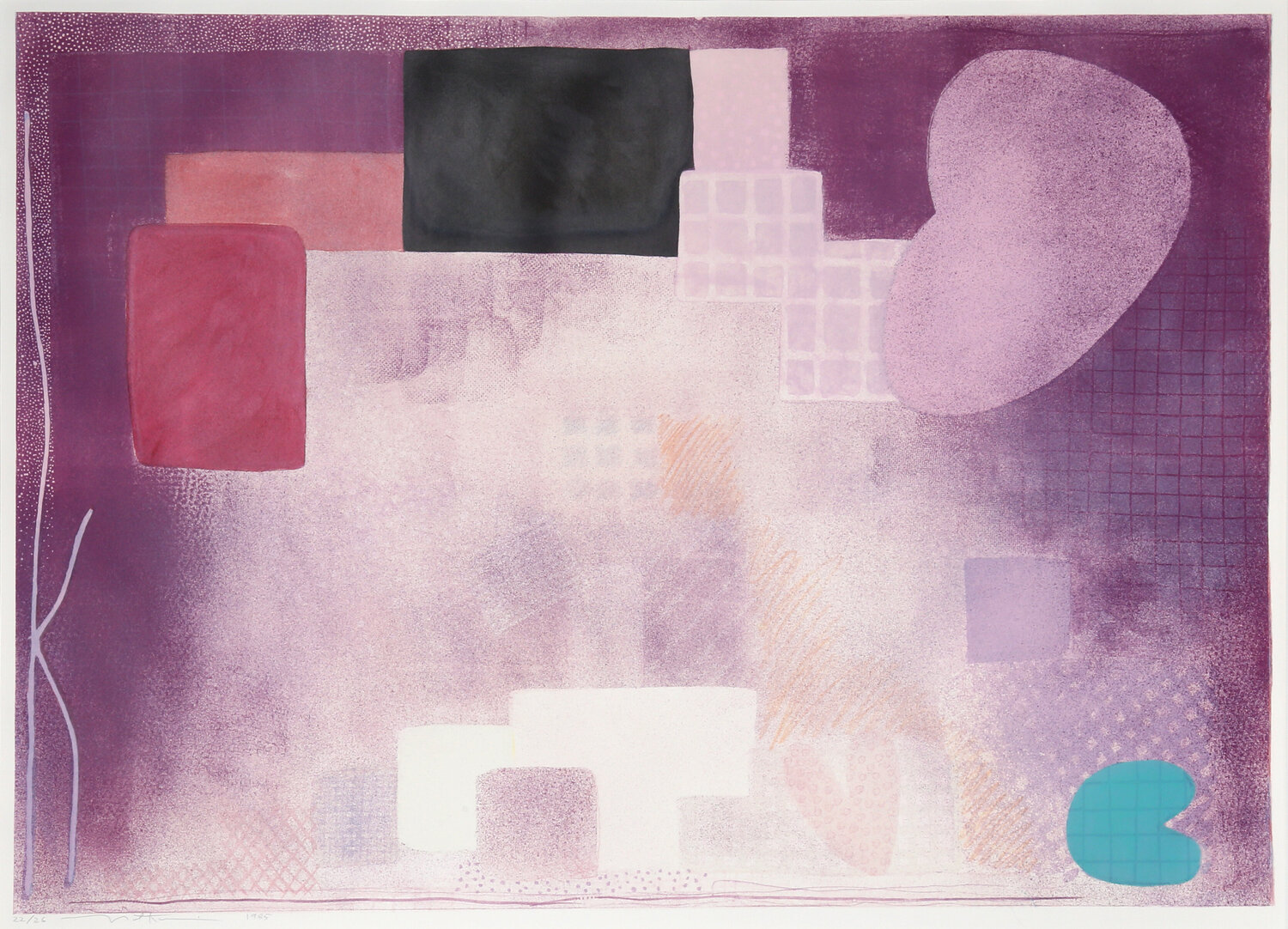 Untitled VIII Robert Natkin Stampa in vendita