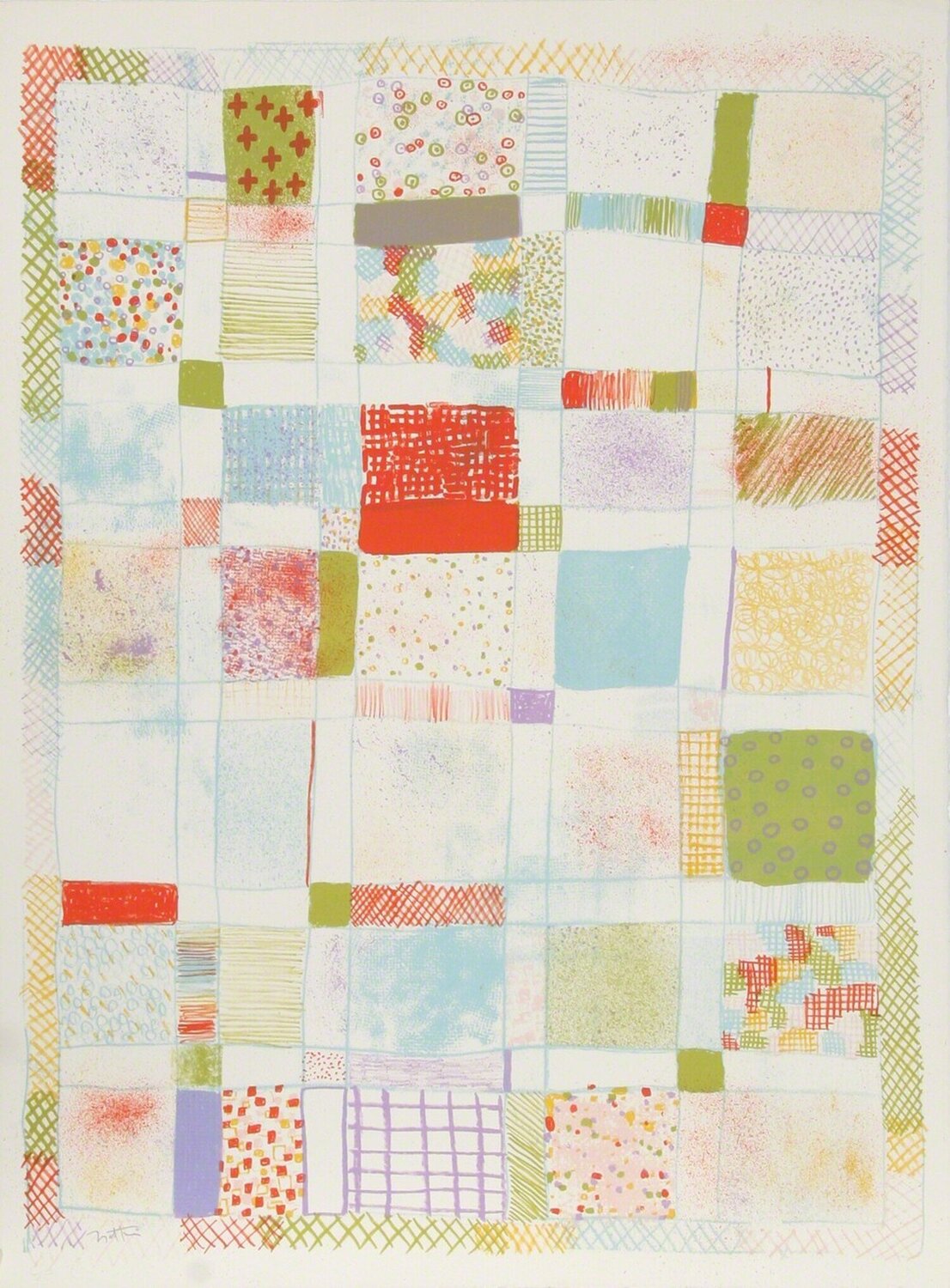 Untitled III Robert Natkin Druck zu verkaufen