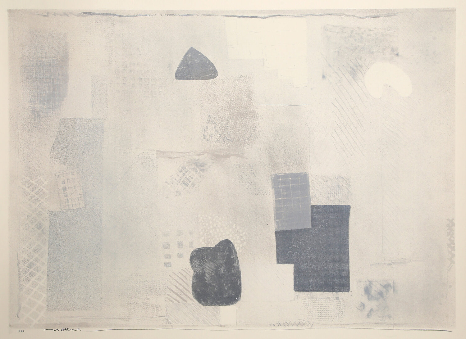 Intimate Lighting III Robert Natkin Print for sale