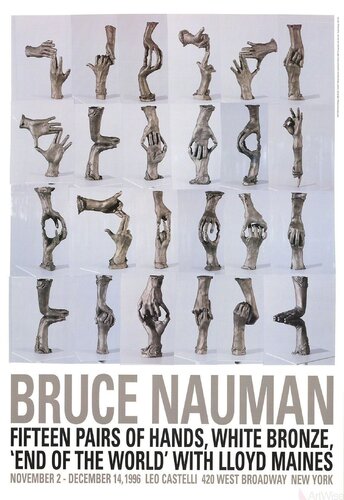 Fifteen Pairs of Hands by Bruce Nauman, Print for Sale on Singulart