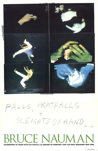 Falls, Pratfalls + Sleights of Hand by Bruce Nauman, Print for Sale on Singulart