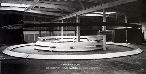 Installation at Leo Castelli's di Bruce Nauman, Stampa in vendita su Singulart