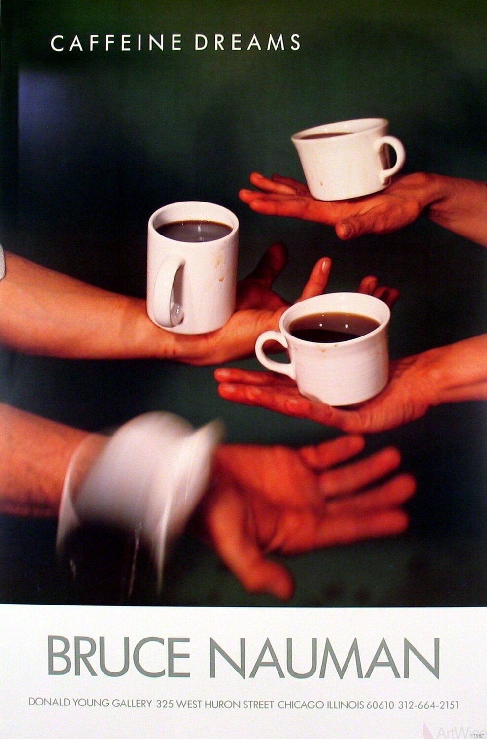 Caffeine Dreams Bruce Nauman Stampa in vendita