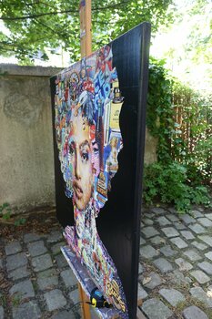 Pop Art Face 6 Wojtek Babski