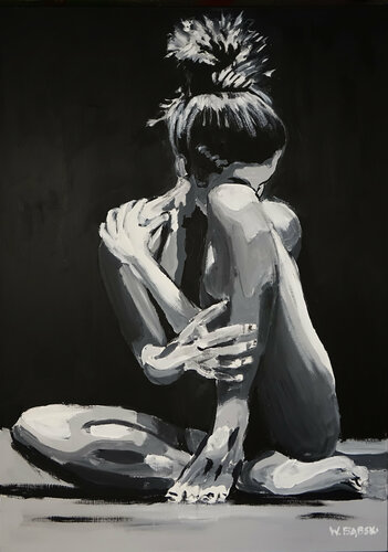 Reverie van Wojtek Babski, Schilderij te koop op Singulart