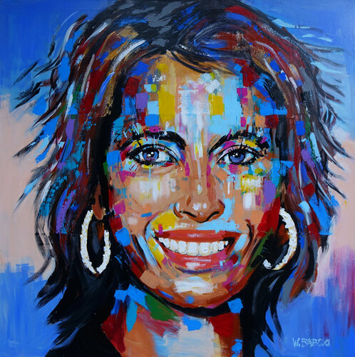 Face 44 van Wojtek Babski, Schilderij te koop op Singulart