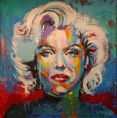 Marilyn Monroe di Wojtek Babski, Pittura in vendita su Singulart