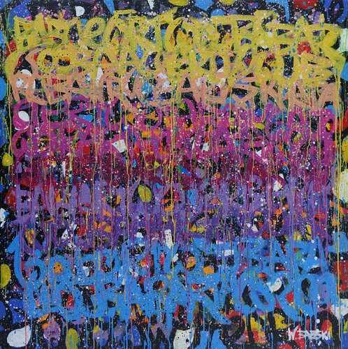 Abstract Graffiti 5 de Wojtek Babski, Pintura a la venta en Singulart