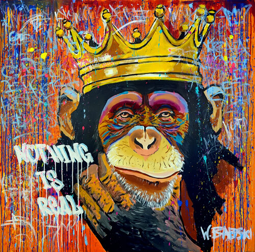 Nothing is Real van Wojtek Babski, Schilderij te koop op Singulart
