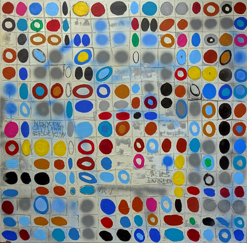 Circles 2 de Wojtek Babski, Pintura a la venta en Singulart