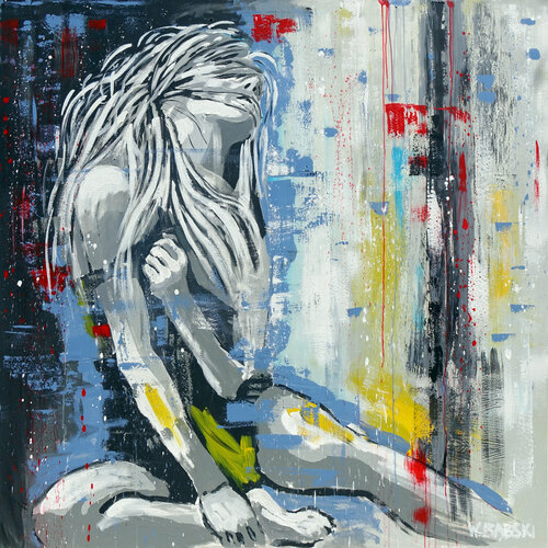 SHE 3 van Wojtek Babski, Schilderij te koop op Singulart