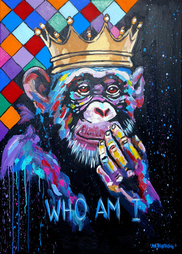 Who Am I van Wojtek Babski, Schilderij te koop op Singulart