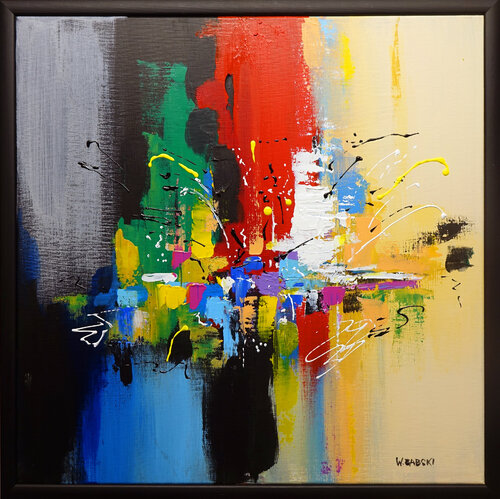 Abstract No Title 1 by Wojtek Babski, Painting for Sale on Singulart