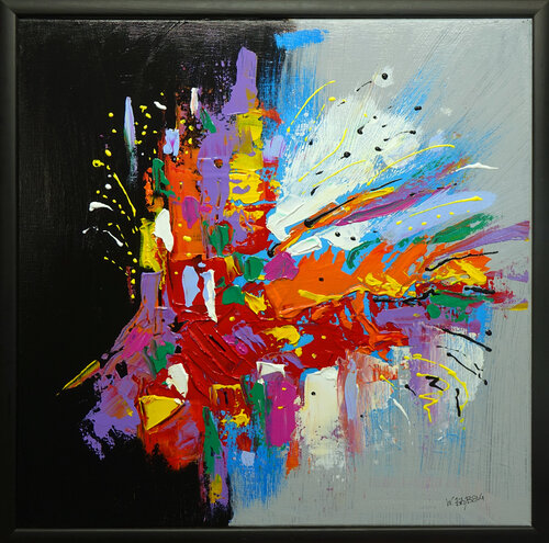 Abstract No Title 2 van Wojtek Babski, Schilderij te koop op Singulart