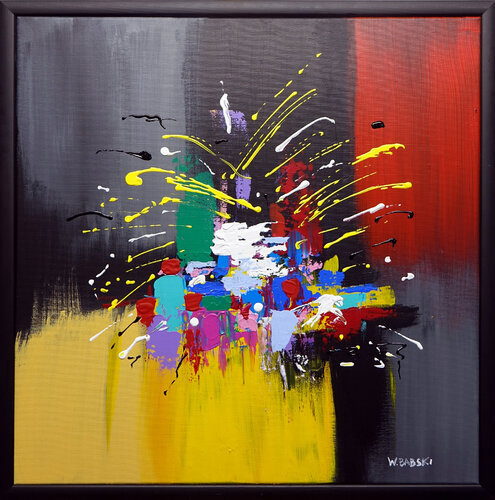 Abstract No Title 5 by Wojtek Babski, Painting for Sale on Singulart