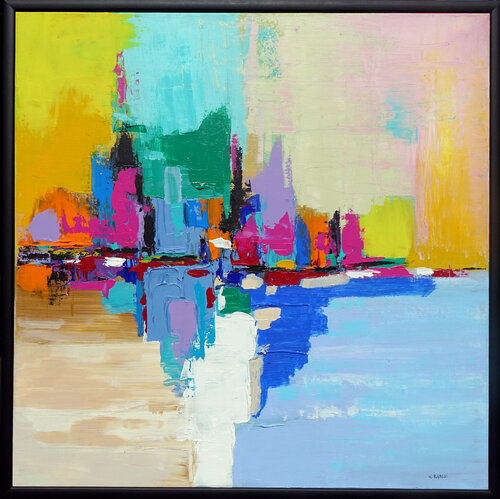 Abstraction 1 by Wojtek Babski, Painting for Sale on Singulart