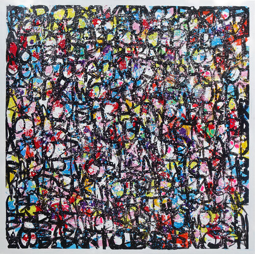 Abstract Graffiti 3 by Wojtek Babski, 회화 for Sale on Singulart