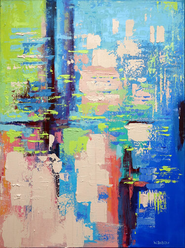 Spring Rhapsody de Wojtek Babski, Pintura a la venta en Singulart