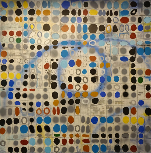 Circles van Wojtek Babski, Schilderij te koop op Singulart