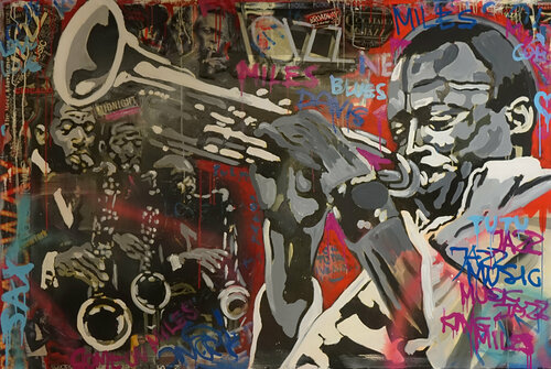 All that Jazz di Wojtek Babski, Pittura in vendita su Singulart