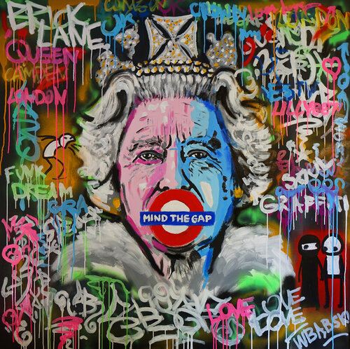 Mind the Gap di Wojtek Babski, Pittura in vendita su Singulart