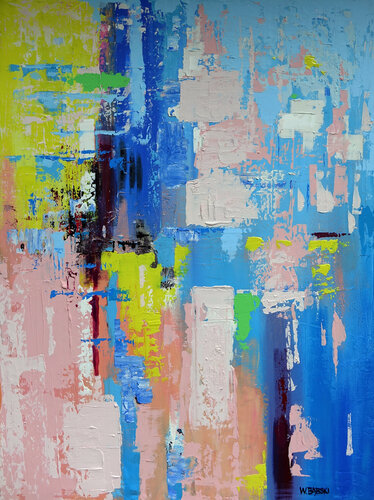 Spring Rhapsody van Wojtek Babski, Schilderij te koop op Singulart
