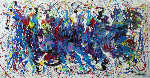 Coral Reef van Wojtek Babski, Schilderij te koop op Singulart