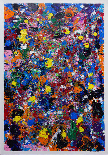 Supernova 2 by Wojtek Babski, 회화 for Sale on Singulart