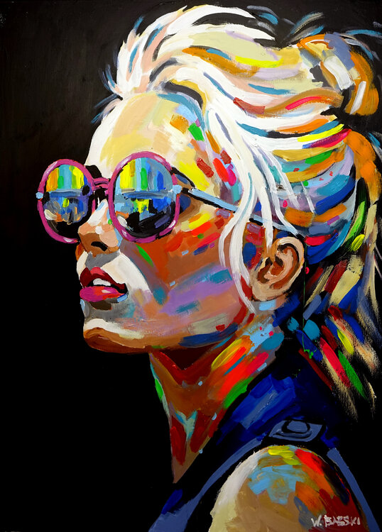 Girl with Sunglasses Wojtek Babski