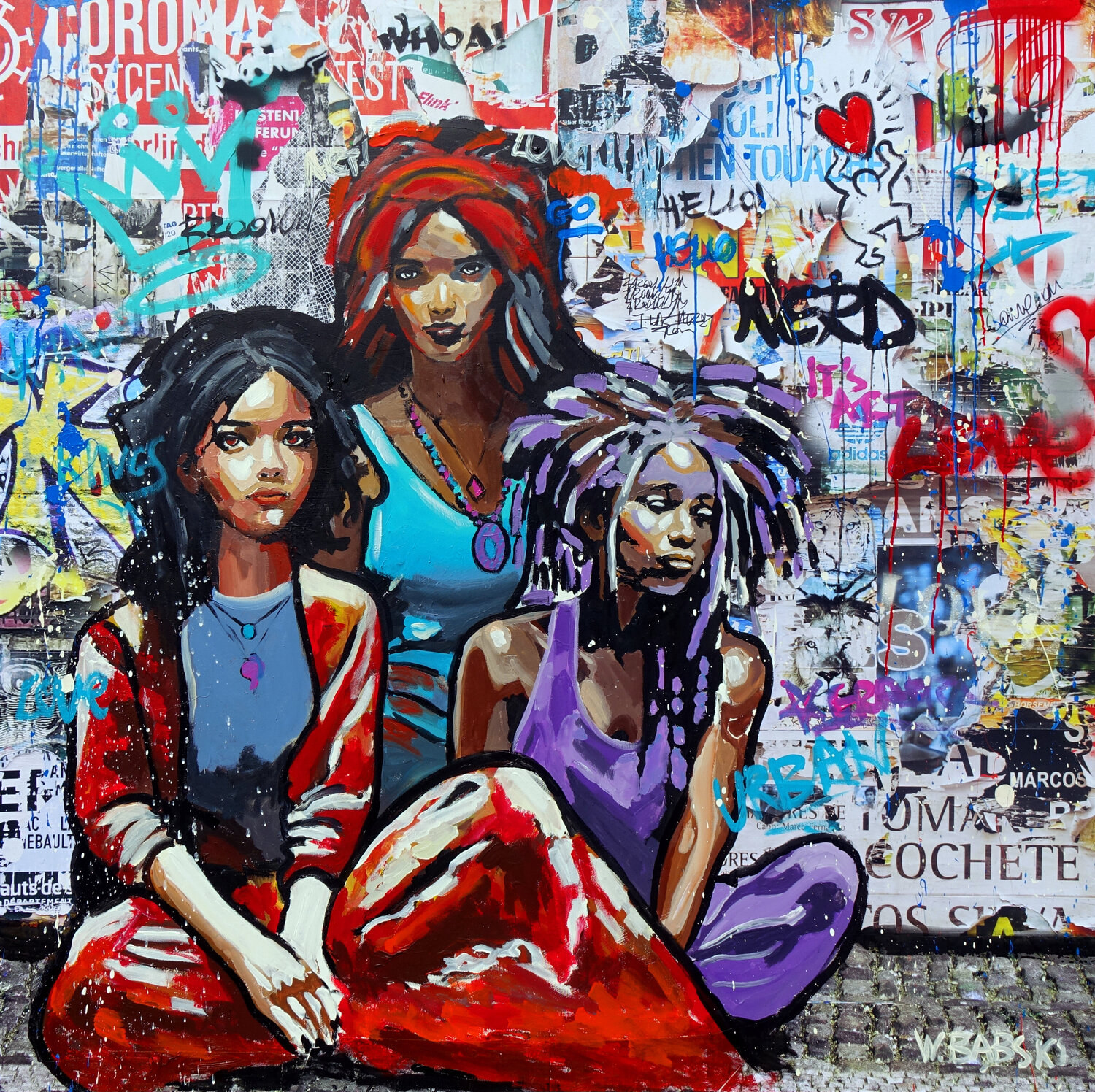 On a Sidewalk Wojtek Babski