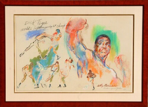 Dick Tiger de LeRoy Neiman, Pintura a la venta en Singulart