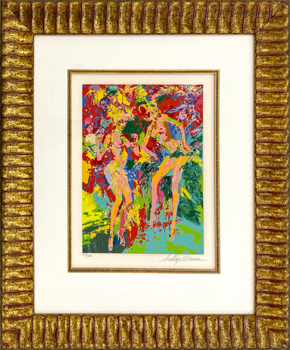 Passistas (framed, hand signed serigraph) by LeRoy Neiman, Print for Sale on Singulart