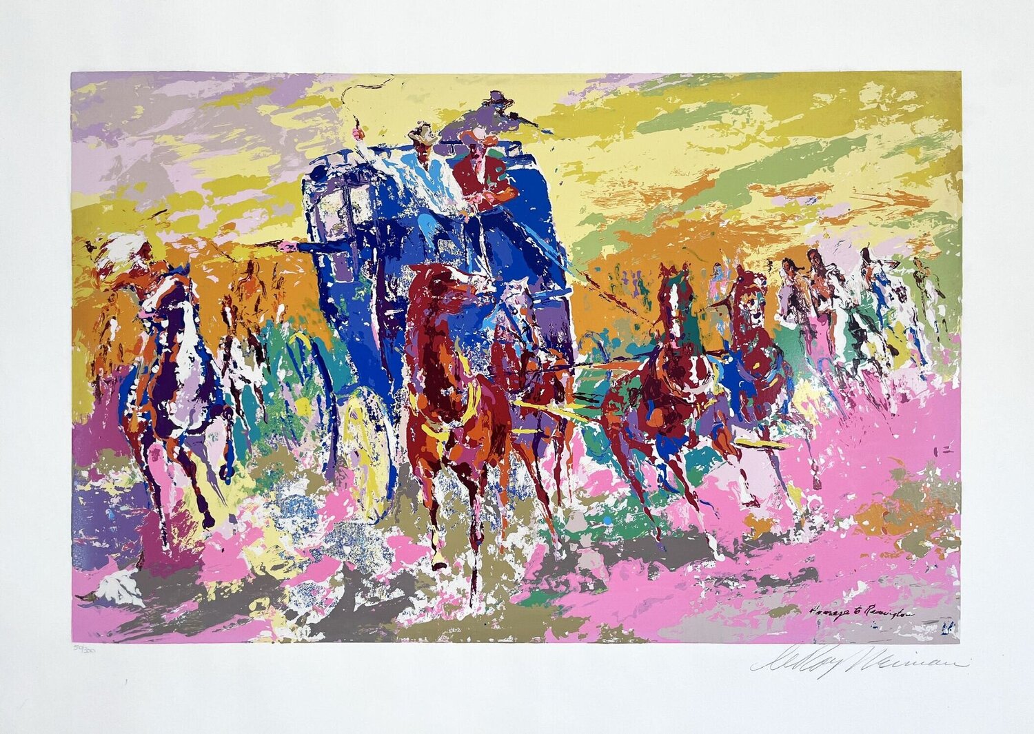 Homage to Remington LeRoy Neiman