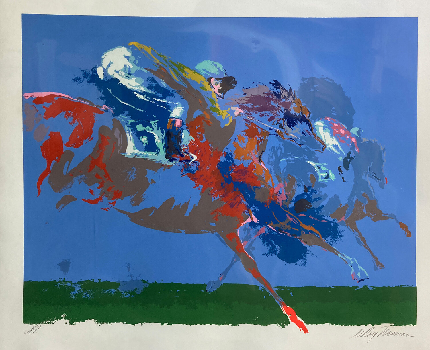 In the Stretch LeRoy Neiman