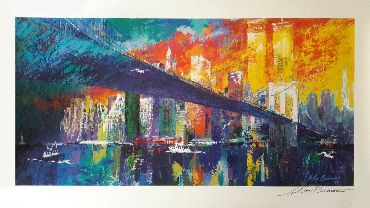 Brooklyn Bridge LeRoy Neiman