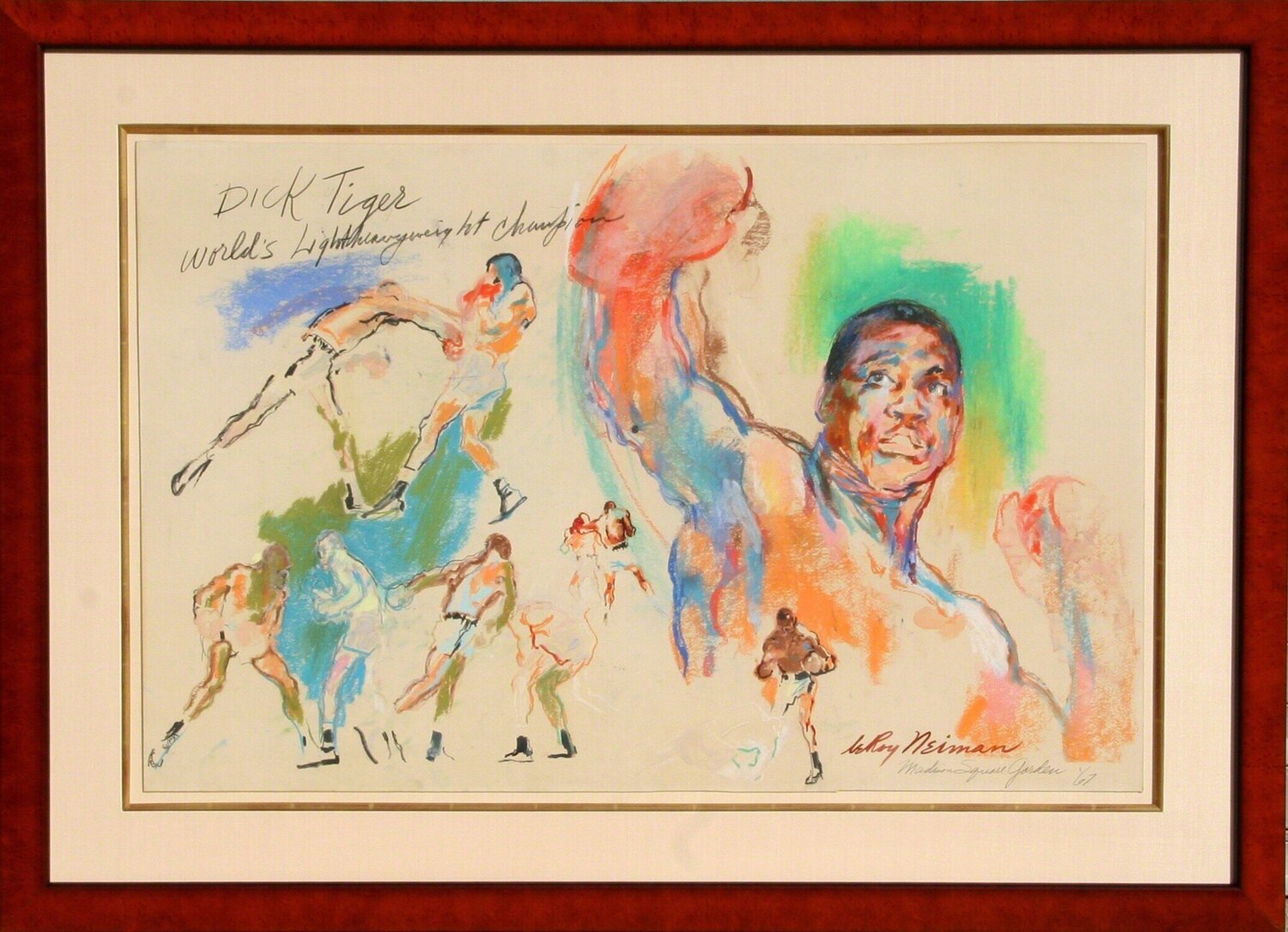 Dick Tiger LeRoy Neiman