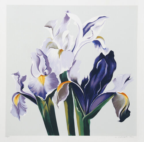 Three Irises van Lowell Nesbitt, Afdruk te koop op Singulart