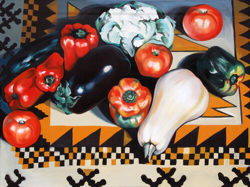 Vegetables von Lowell Nesbitt, Malerei kaufen auf Singulart